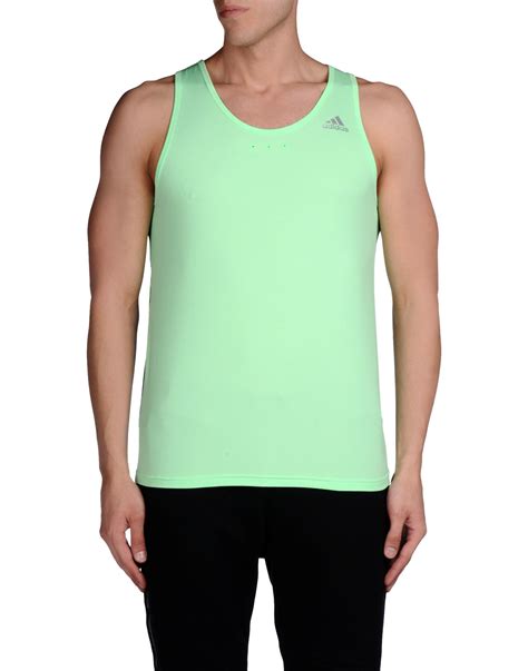 groene adidas tanktop|Men's Green Tank Tops .